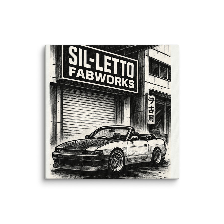 Project S13 Vert – Canvas Print